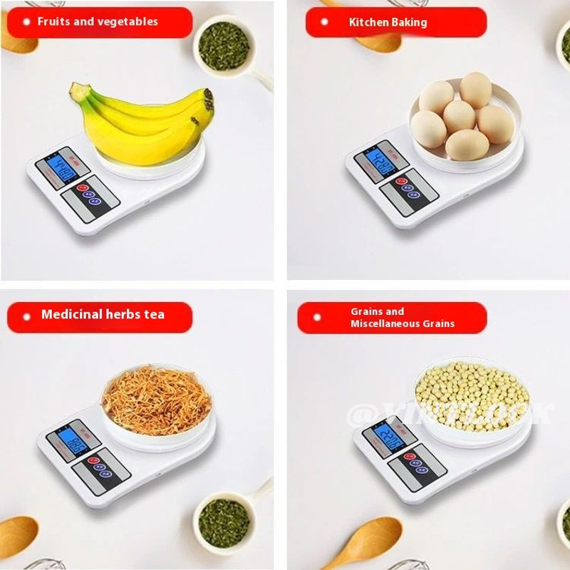 VINTLOOK ตาชั่งครัวความแม่นยำสูงสำหรับการอบ การทำอาหาร สมุนไพรและธัญพืช ราคา 55 บาท*ส่งฟรี