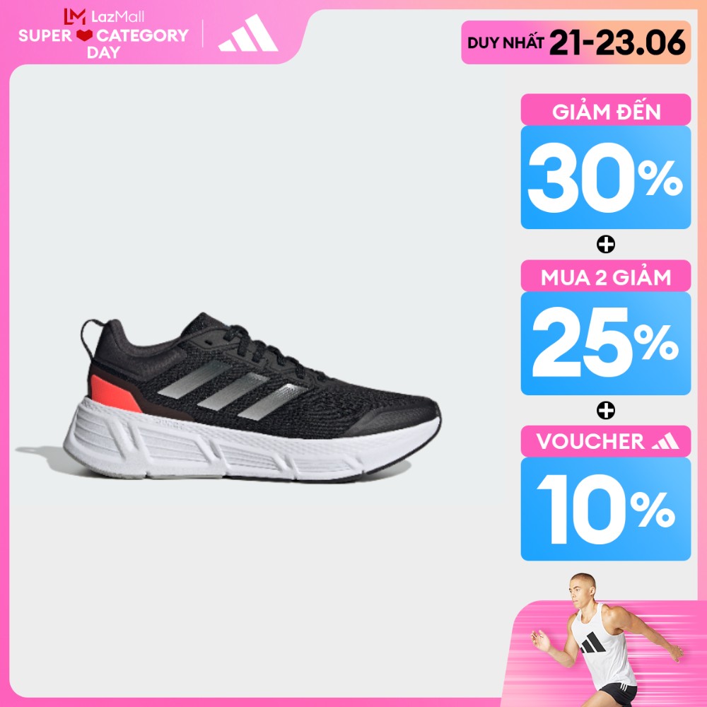 Adidas chạy giày questar nam đen gz0632