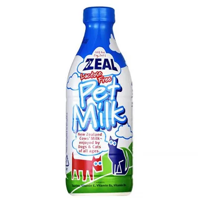 Zeal Lactose Free Pet Milk Dogs & Cats 1L