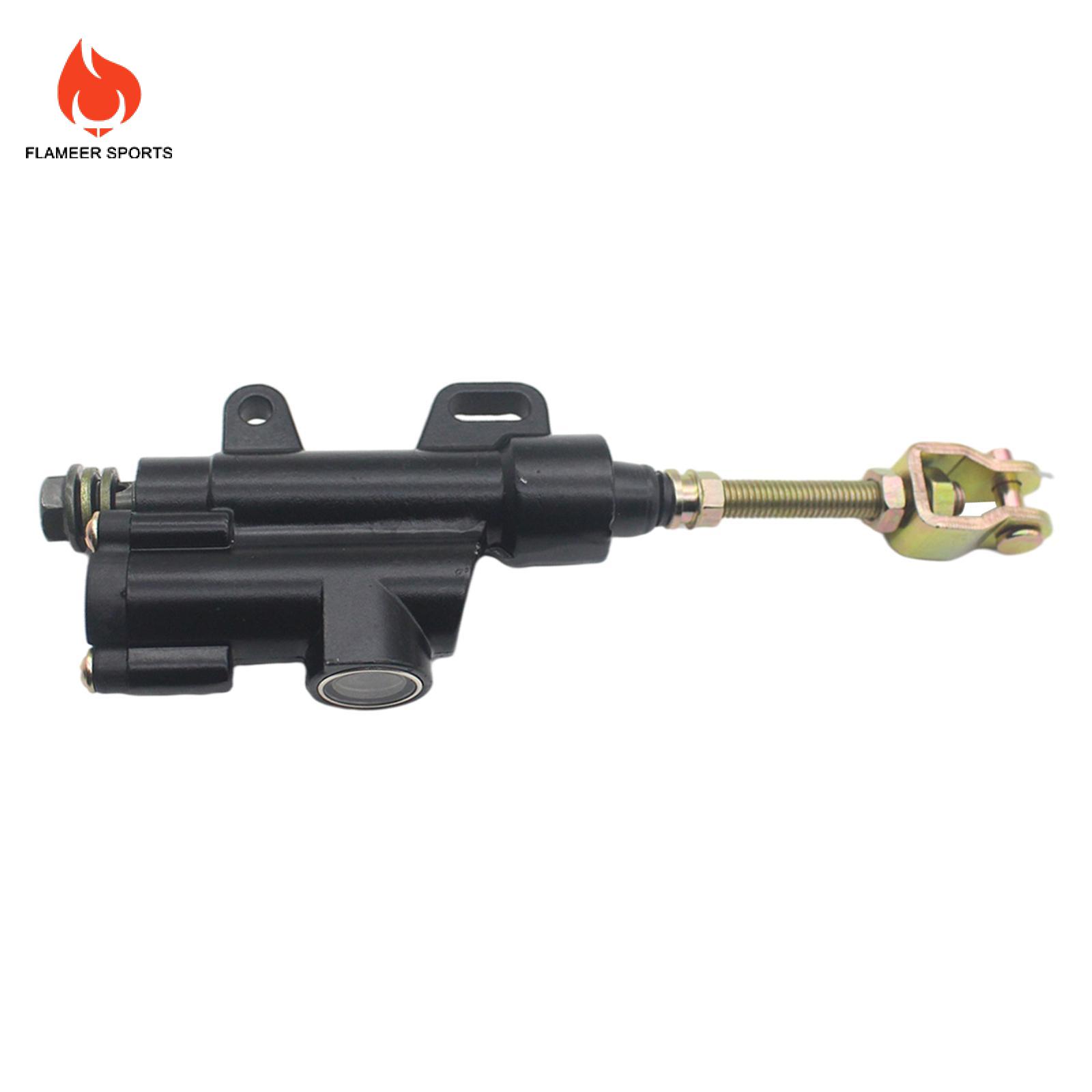 Flameer Bơm xi lanh phanh chính phía sau Hồ Chứa Nhôm 8Mm Phổ Regit Phần Cho 50cc 150cc 250cc 125cc Xe Trượt Tuyết
