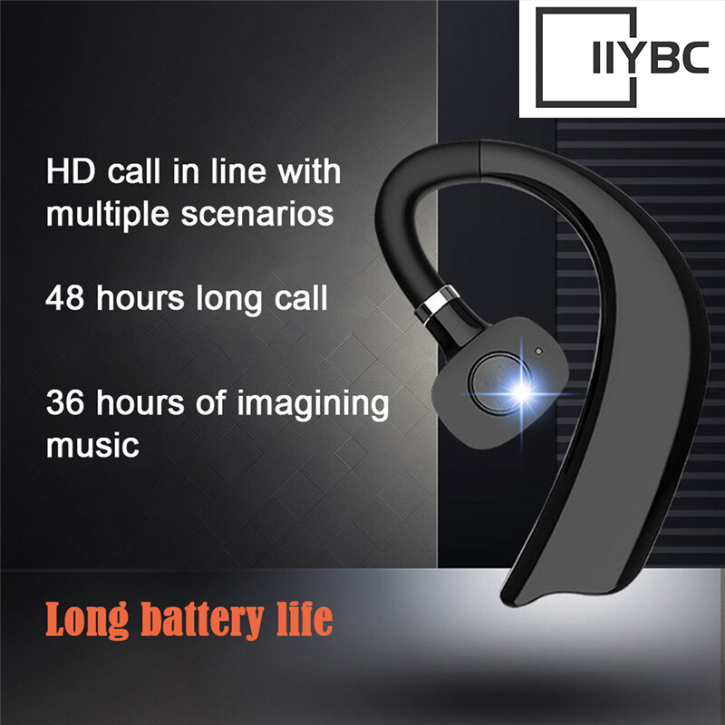 หูฟังบลูทู ธ X23 ธุรกิจบลูทู ธ 5.0 ชุดหูฟังเดี่ยว HIFI คุณภาพเสียงลดเสียงรบกวนยาวสแตนด์บายหูฟังไร้สายหูฟังเพลงกีฬา ราคา 39 บาท*ส่งฟรี