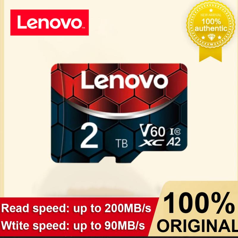 100%Original+Large capacity Lenovo 2TB Memory Card 128GB Class 10 V60 TF Card 1TB Mini SD Card 512GB High Speed Micro TF SD Card 256GB For Nintendo Switch ราคา  51 บาท*ส่งฟรี