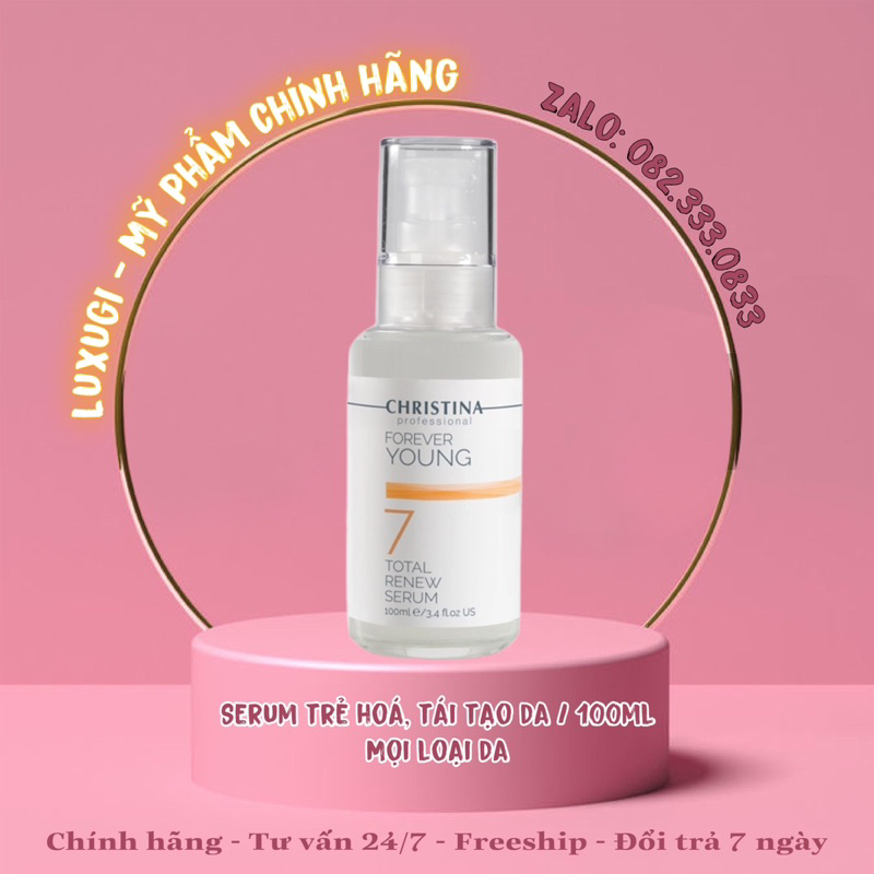 Serum Christina Forever Young số 7 trẻ hoá da 100 ml