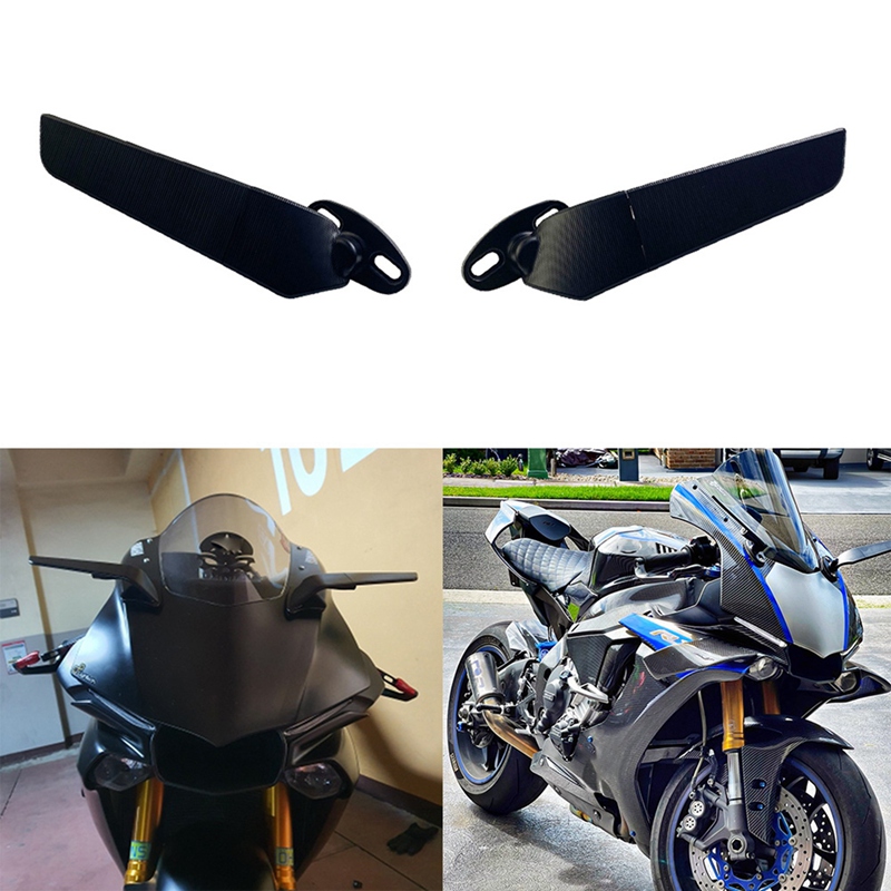 Motorcycle Mirrors Modified Wind Wing Adjustable Rotating Rearview Mirror for R15 R25 R3 R1 R1S R6 R