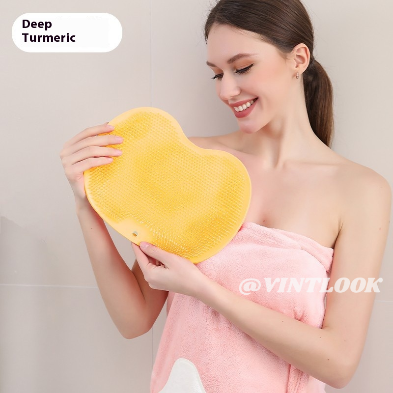 VINTLOOK แผ่นขัดหลังซิลิโคนสำหรับการนวดและกำจัดเซลล์ผิวทั่วร่างกาย - ยี่ห้อ VINTLOOK ราคา 13 บาท*ส่งฟรี