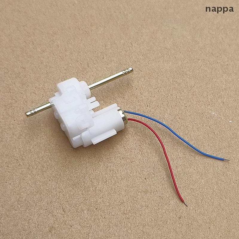 ✨[nappa] Mini 614 coreless bánh có động cơ DC 3.7V 390 vòng phút kép trục Micro coreless hộp số giảm tốc động cơ DIY sở thích đồ chơi xe hơi