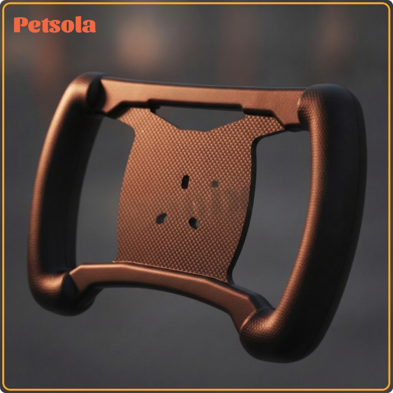 petsola Rectangular Kart Steering Wheel Textured-Grip Steering Wheel with Mounting Plate Ergonomic Hardware Replacement for Racers ราคา 6,085 บาท*ส่งฟรี