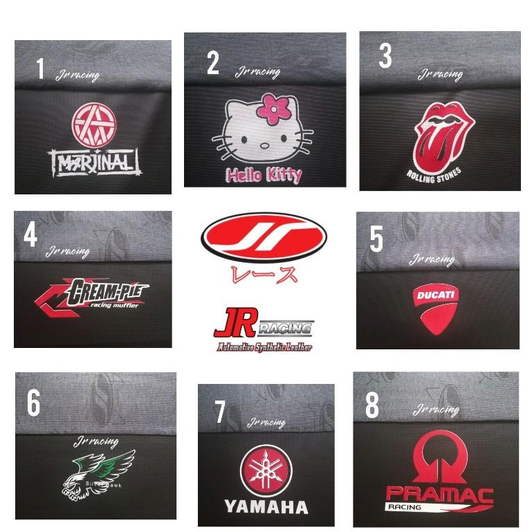kulit jok motor sablon kecil Harga 20,250 rupiah*Gratis Ongkir