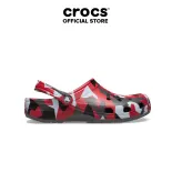 Giày Clog Unisex Crocs Classic Geo Camo - Slate Grey - 211009-0IE