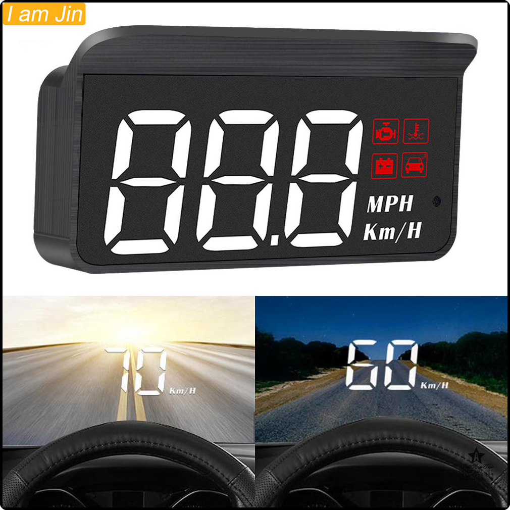 [9027] M3 OBD2 HUD tự động màn hình hiển thị trên kính chắn gió tacho màn hình một bord máy tính win