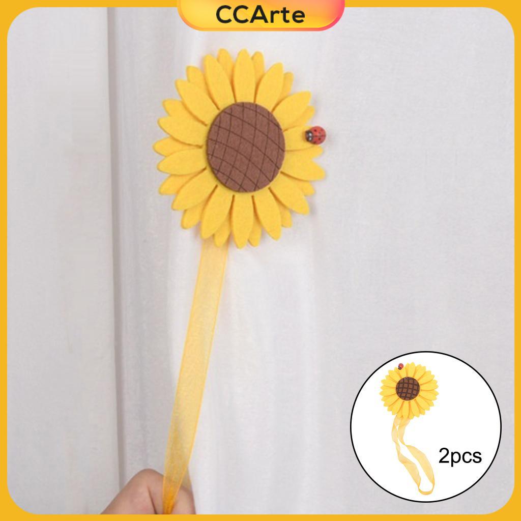 CCArte 2 PCS Drape Tie Backs Decorative for Window Draperies Home Office Decoration