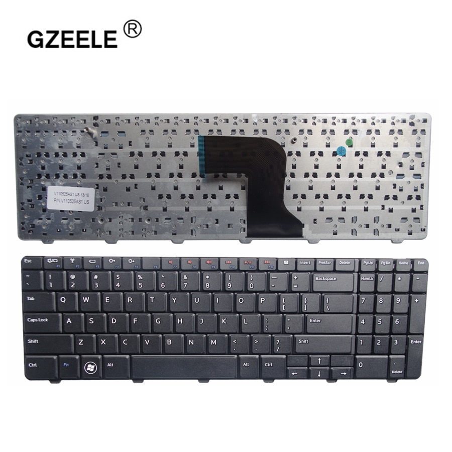 Gzelele chúng tôi bàn phím cho Dell mới Inspiron 15 15R N M 5010 N5010 M5010 0y3f2g NSK-DRASW 0jrh7k 9z. n4bsw. a0r bàn phím máy tính xách tay chuẩn Hoa Kỳ Mới