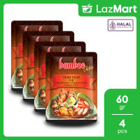 [Paket isi 4] Bamboe Asia Tom Yum Bumbu Instan 60gr