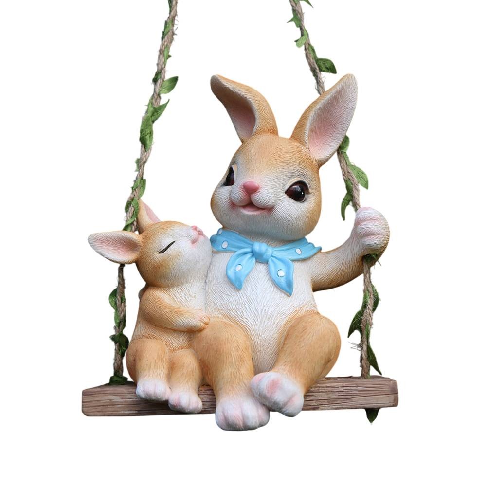 Hozzby đáng yêu hình tượng chú thỏ trang trí vườn khu vườn cổ tích trang trí thiết kế độc đáo 【hàng sẵn】