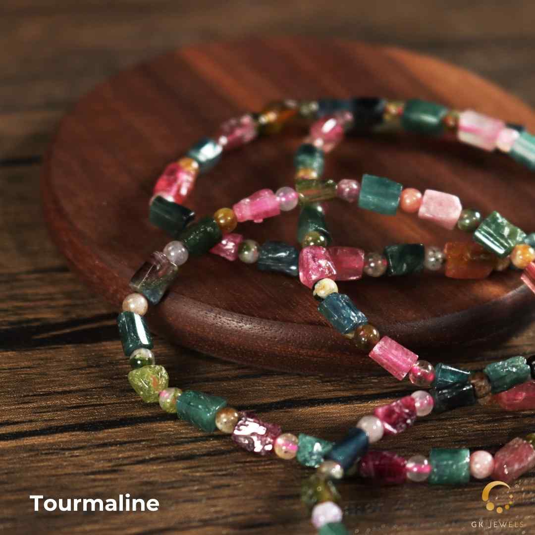Tourmaline Casual Bracelet 3.7-4.9mm+-