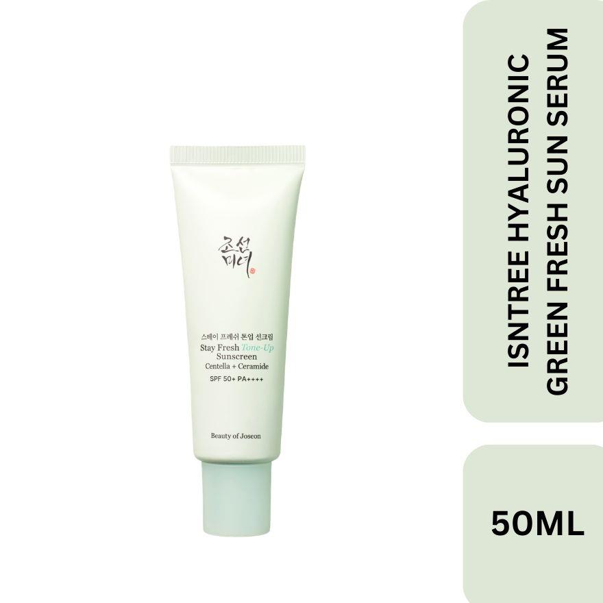 BEAUTY OF JOSEON Tone-up Sunscreen Green 50ML
