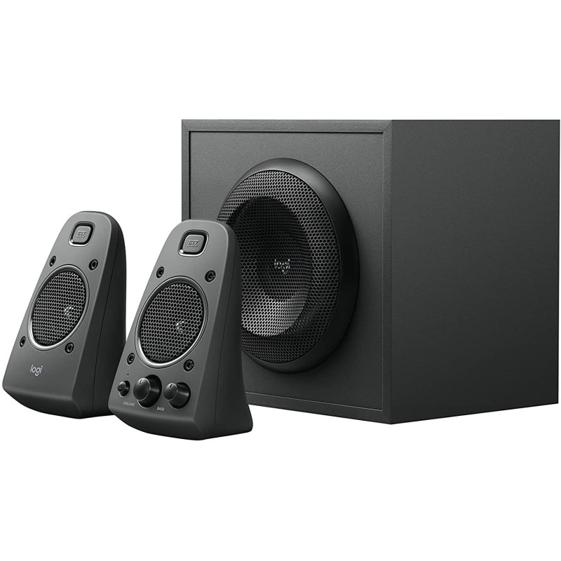Logitech Z625 Speaker System 2.1 THX Sound Optical Input TV PC Game Consoles Singapore