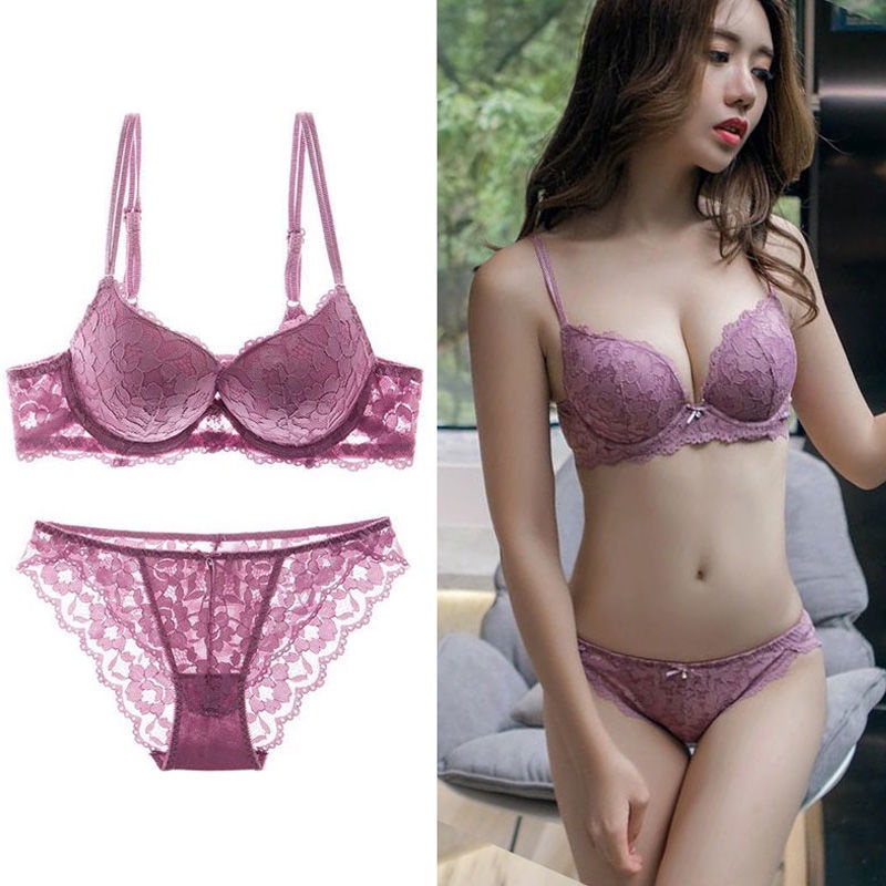 Shop Victoria Secret Lace Bra And Panty Set online - Feb 2024