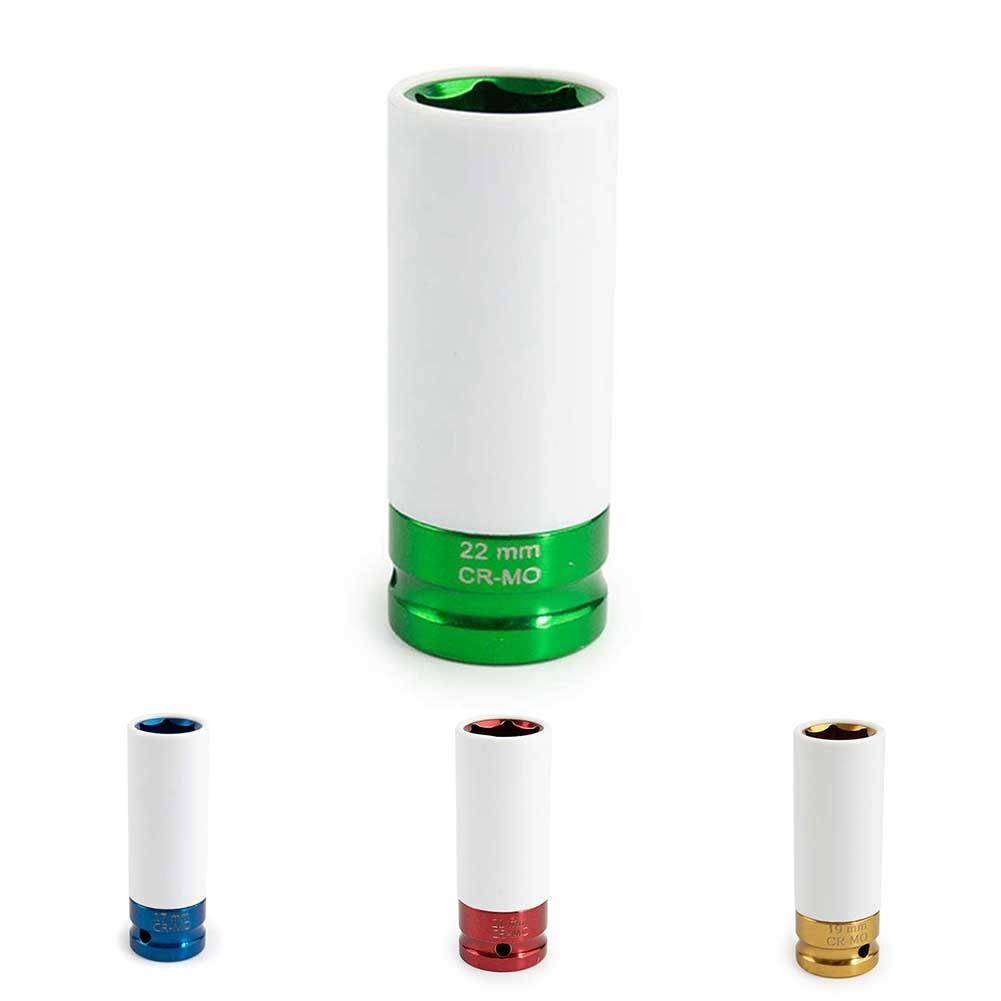 Ổ cắm bảo vệ 1/2 \ "4 chiếc bánh xe gắn tường hợp kim bền chống ăn mòn
