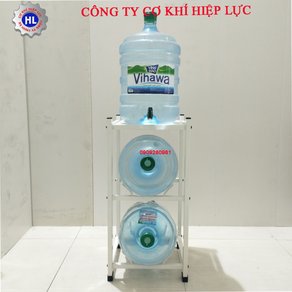 bình nước lọc 20 lit .lắp ráp 3 tầng có mâm (NEW)
