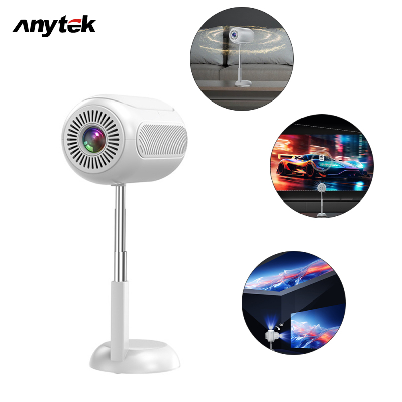 TS-6 Mini Projector 4K UHD Projector Smartphone Projector Outdoor Movie Projectors Compatible For Android 11 OS WiFi6 ราคา 6,087 บาท*ส่งฟรี