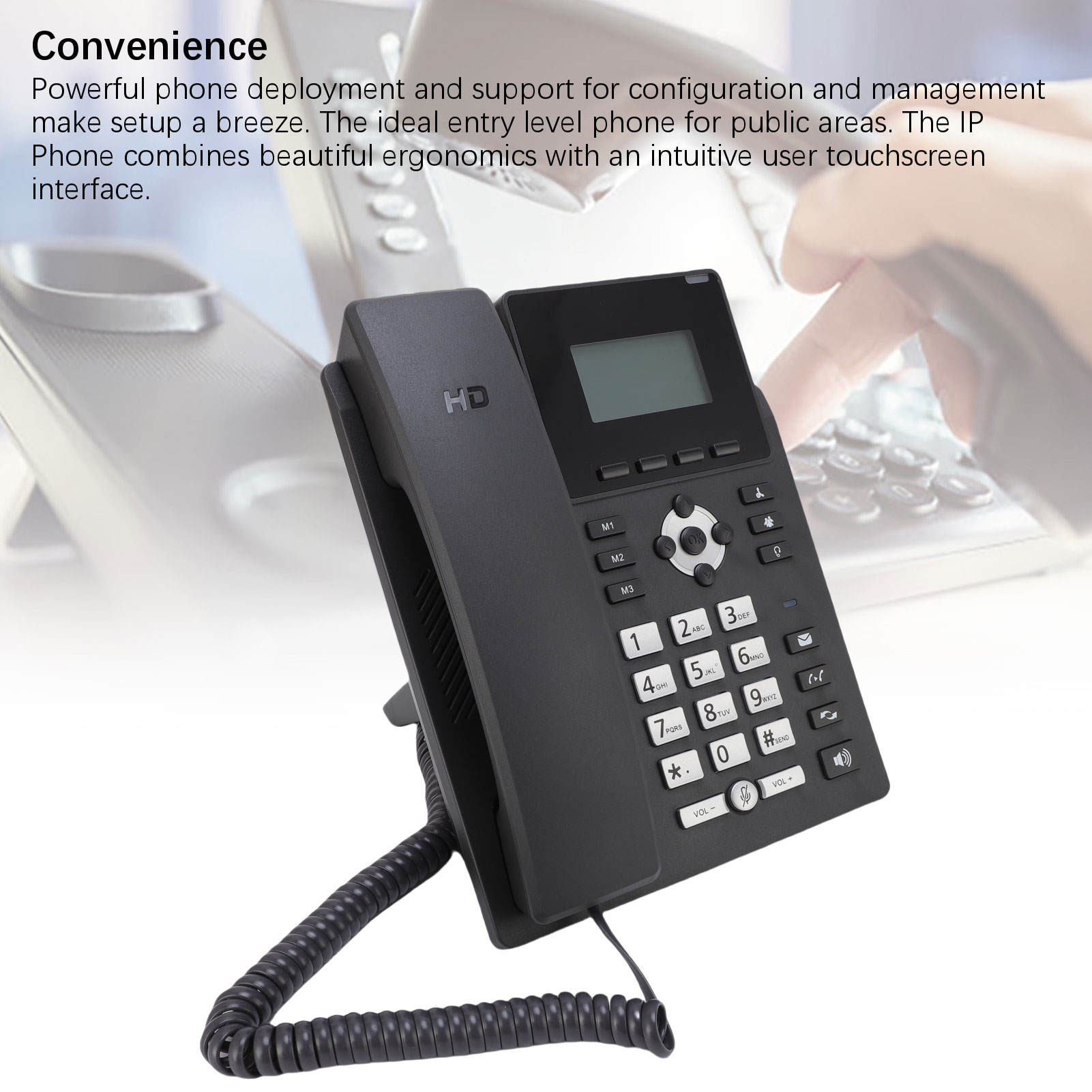 Business Phone VoIP Accounts IP Phone for Small Businesses ราคา 2,079 บาท*ส่งฟรี
