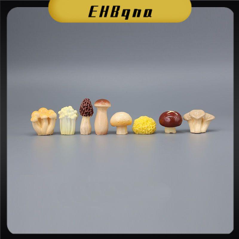 EHBqna 8ชิ้นเรซินประดับสวนนางฟ้าภูมิทัศน์ขนาดเล็กน่ารักเห็ดตั้งโต๊ะสีสันสดใสโมเดลสำหรับในร่มกลางแจ้ง ราคา 24 บาท*ส่งฟรี