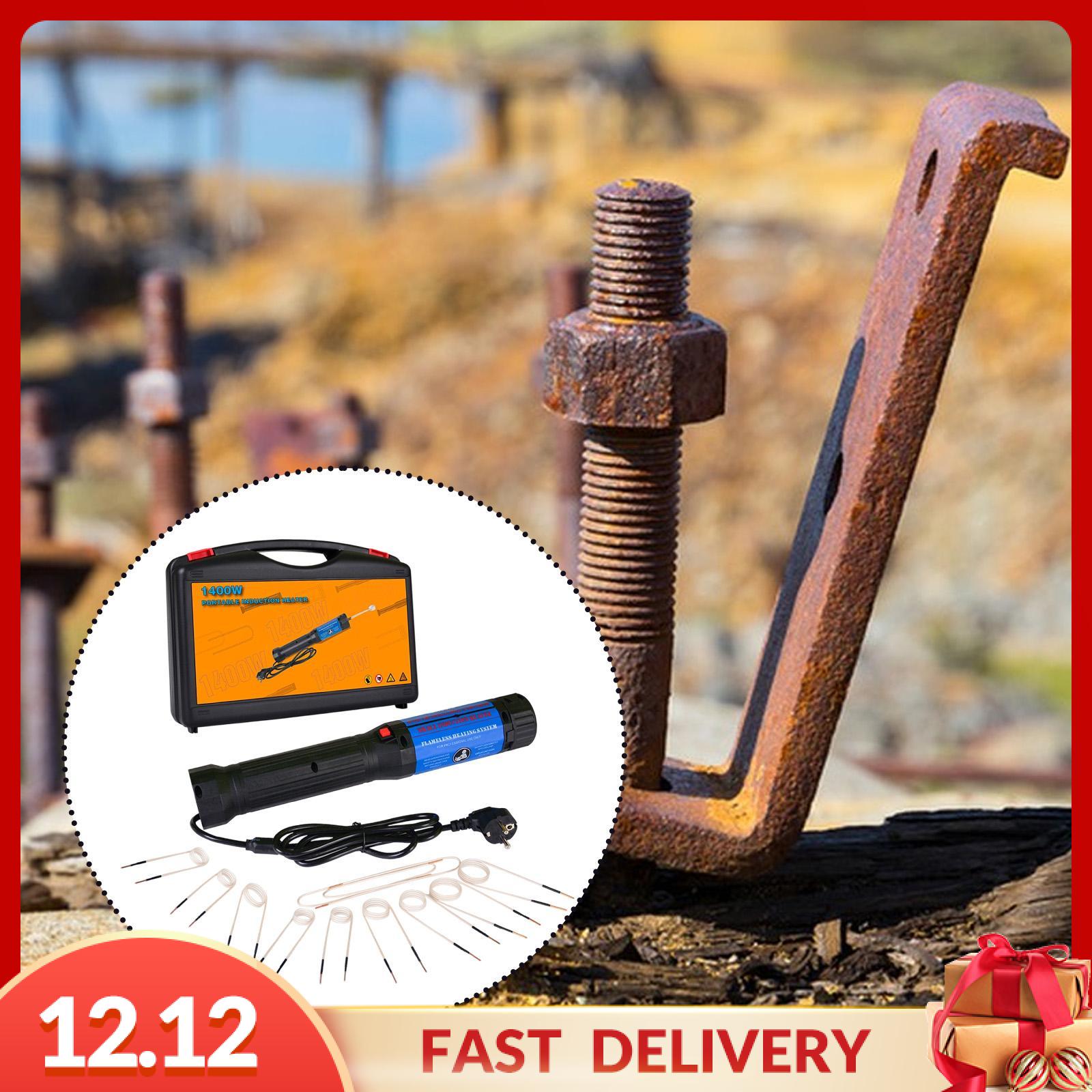 Pezhong Induction Heater Professional Durability Heating Induction Tool Practical Bolt Removal 1400W Repairing Tool