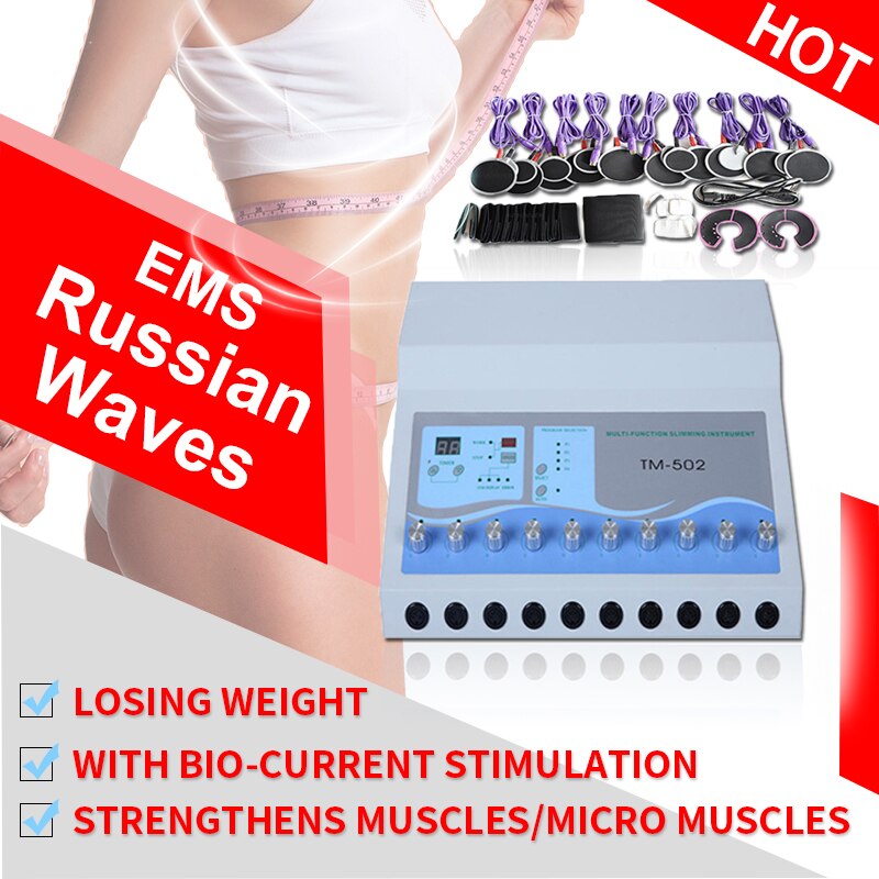 TM-502 Weight Loss machine ems muscle stimulator Electrostimulation Ma