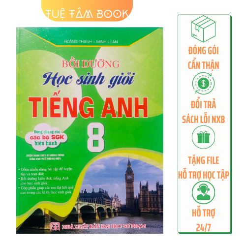 Sách - Bồi dưỡng học sinh giỏi Tiếng Anh 8