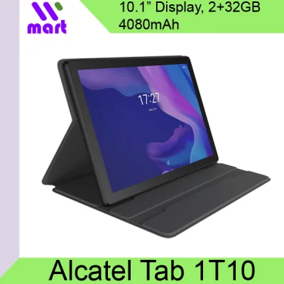Alcatel 1T 10.1 inch Android Tablet with 2GB + 32GB 4080mAh / WiFi Only / Quad Core (with Free Gift)