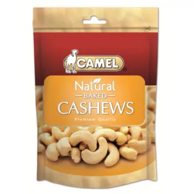 Camel Natural Cashews Baked 400g