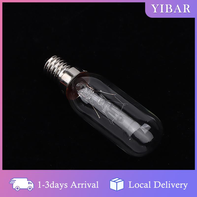 【YIBAR】 1PC phạm vi mui xe ánh sáng bóng đèn E14 dẫn ánh sáng T25 220V 40W nồi mui xe Filament đèn extractor fan hâm mộ bóng đèn chỉ số ánh sáng bóng đèn