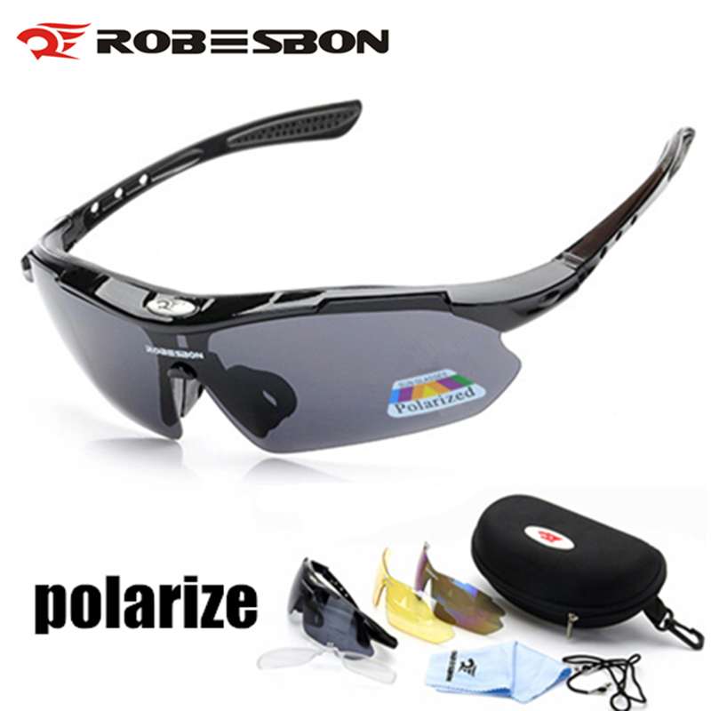 【100%-original】 Polarized Sports Men Road Cycling Sunglasses Mountain Bike Riding Protection Night Vision Eyewear 3 Lens Set