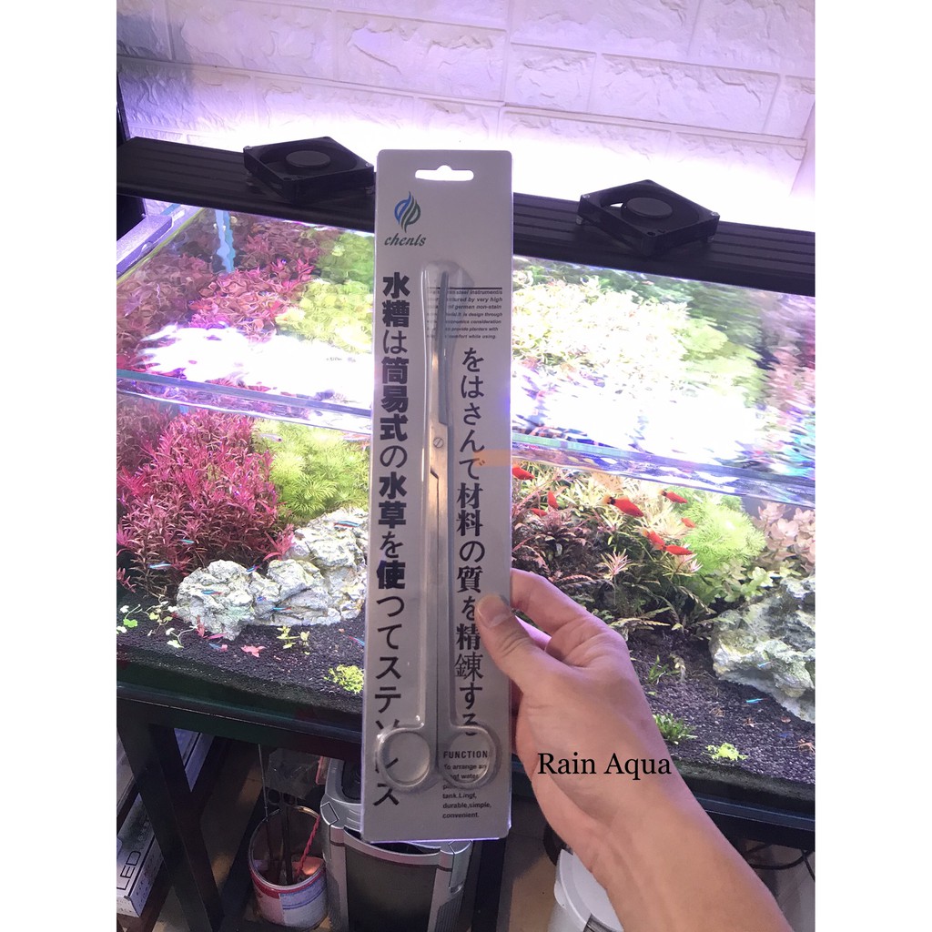 Kéo cong cắt tỉa cây thủy sinh, hàng xịn, dài 25cm