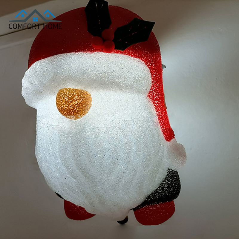 Christmas Wall Lamp Lampshade Energy Saving Christmas Snowman Light Cover
