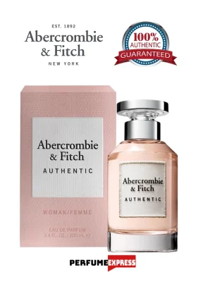 Abercrombie & Fitch (A&F) Authentic Femme Eau De Perfum Spray for Women 3.4 FL. OZ. 100ml [100% Authentic Brand New Perfume]
