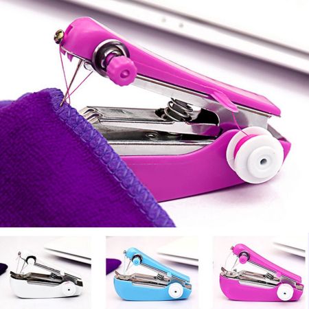 Portable Mini Manual Sewing Machine - Set of 3