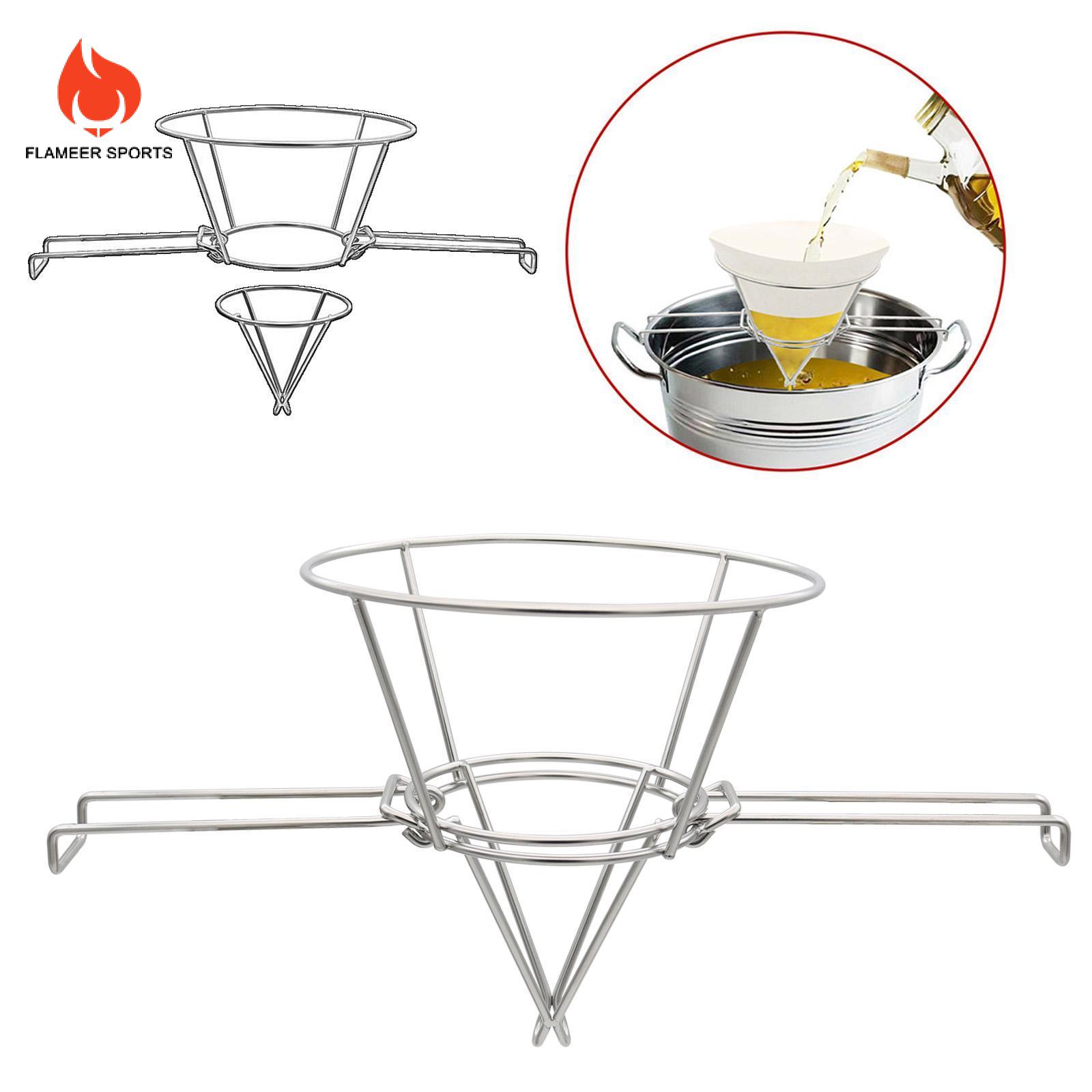 Flameer Bộ lọc dầu nhớt chủ với gấp cánh tay Cone khung cho nhà bếp nhà hàng