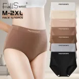 FallSweet Combo 3/6 Bông nguyên chất Cao eo Quần lót M-2XL