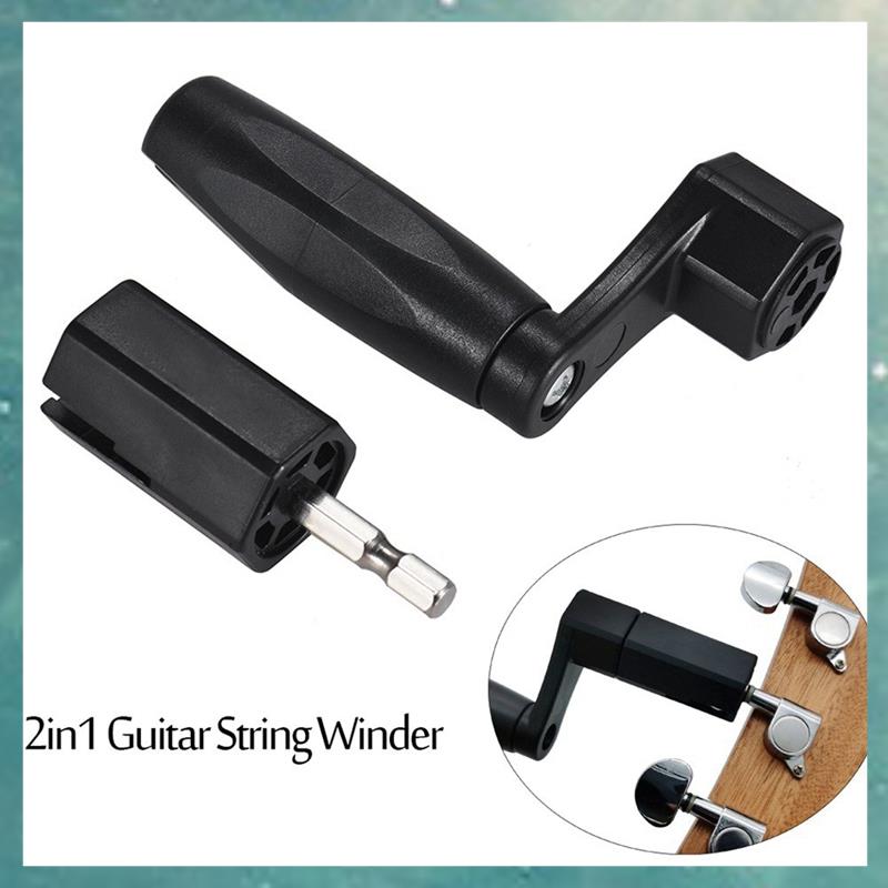 (JPRU) Guitar Peg String Winder for Bass Acoustic Electric Guitar Bass Accessories Luthier Tools
