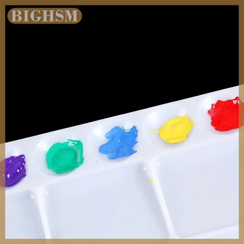 BIGHSM 1PC Sơn Dầu Nước Màu Palette Cho Trẻ Em Trẻ Em Người Lớn Nghệ Thuật Acrylic Vẽ Khay Nhựa Pallet Sinh Viên Văn Phòng Phẩm