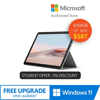 [Laptop] Microsoft Surface Go 2 - Student Only Promotion
