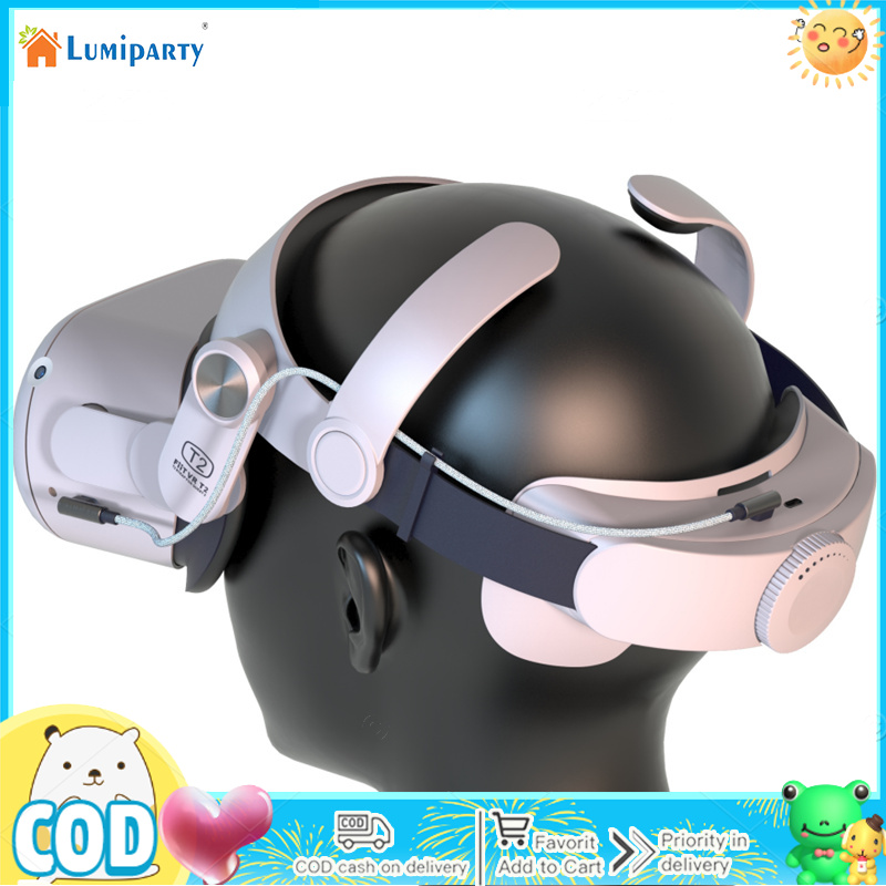 T2power Vr Virtual Reality 3d Glasses Headset Helmet Adjustable Head Cover Compatible For Oculus Quest2 Vr Glasses