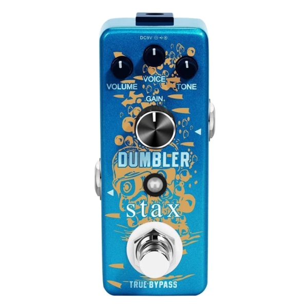 Stax Guitar Dumbler Pedal Analog Dumbler Overdrive Pedals for Electric Guitar with Medium Low Distortion True Bypass Malaysia