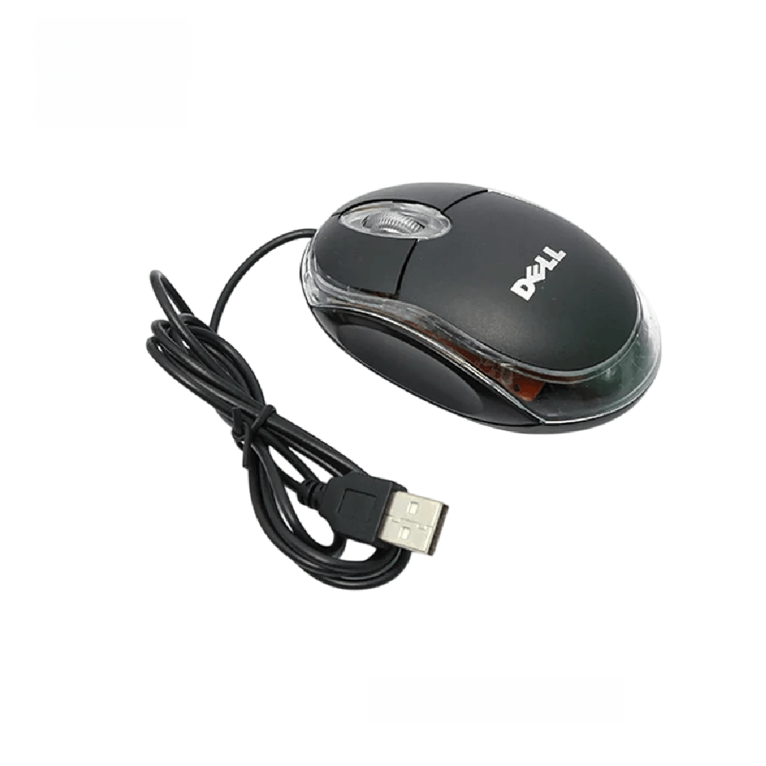 𝗗⭐𝗦 ⁞ Computer Mouse Wired USB for PC, Laptop, Desktop — Compatible with Android TV, Smart TV, Android Tab,  Gaming & Office, Light Indicator, Low Price