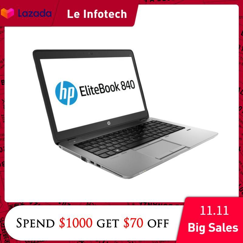 HP Elitebook 840 G2 14 Business Laptop Computer, Intel Core i7-5600U #2.6Ghz 8GB RAM, New 240GB SSD, 802.11ac, Windows 10 Professional Refurbished