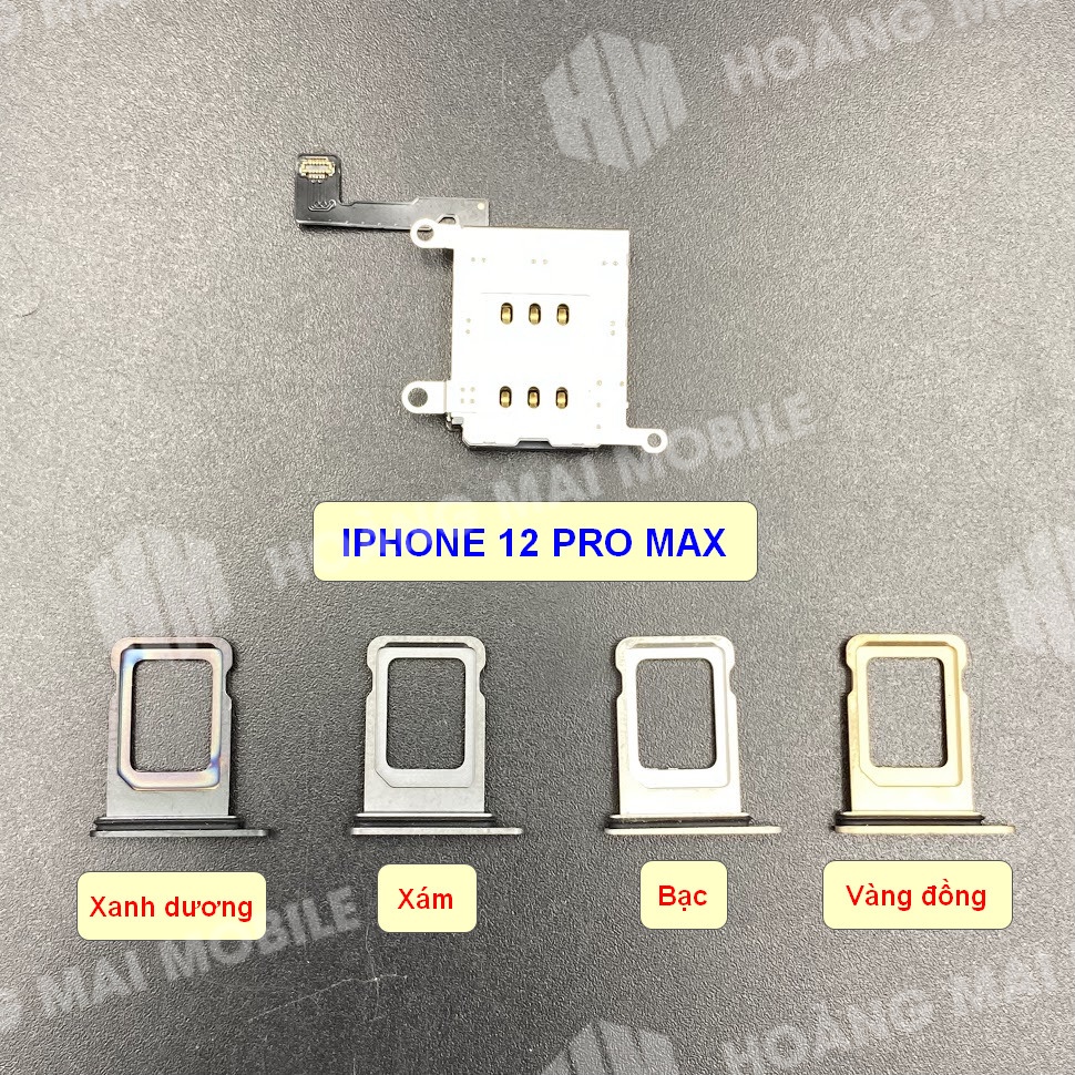 Combo độ 2 sim vật lý cho 12 pro max