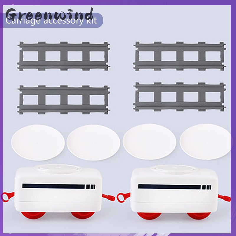 Greenwind Băng tải đồ chơi Sushi quay đồ chơi mô hình xe lửa chạy điện giả vờ
