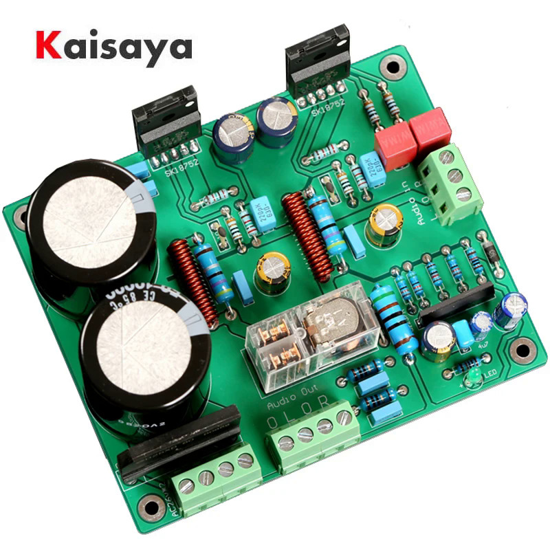 Sanken sk18752 khuếch đại âm thanh stereo Board 50W * 2 Dual Channel khuếch đại công suất moudle AC 26V với bảo vệ loa t1484